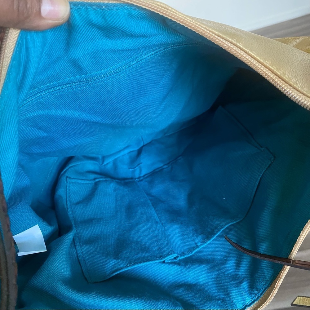 Hand bags leather inside pocket zipper - Picture 2 of 10